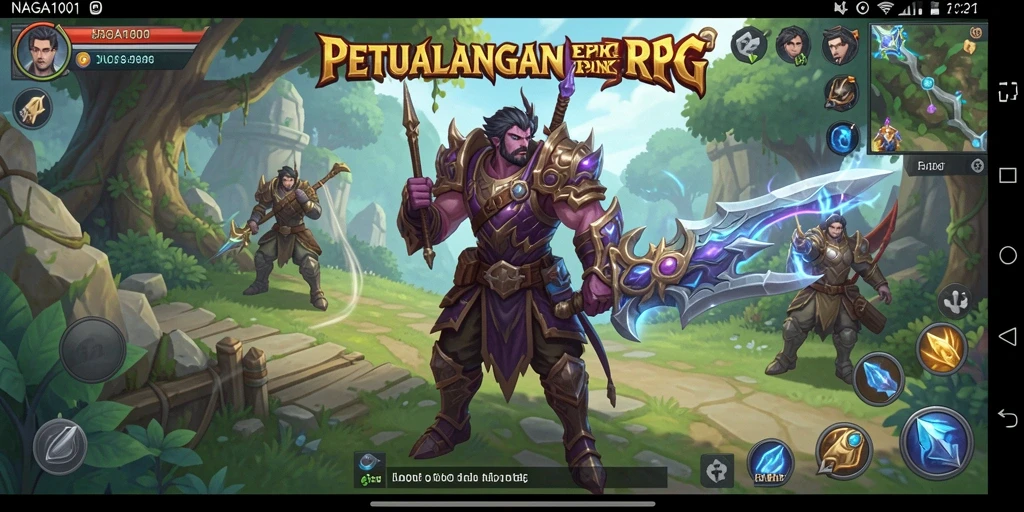 Tampilan gameplay menegangkan dari NAGA1001 yang penuh aksi.