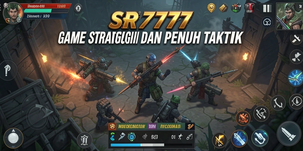 Tampilan gameplay SR777 yang mendebarkan dan penuh taktik.