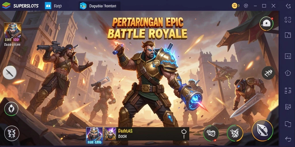 Tangkapan layar menarik dari gameplay seru di SUPERSLOTS.